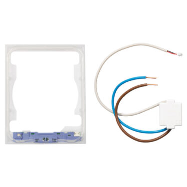 Elko Plus Ramme med Blått Lys 1.5-Hull