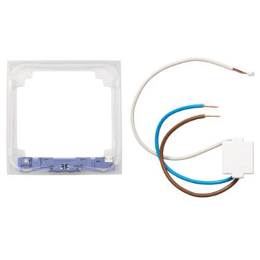 Elko Plus Ramme med Blått Lys 1-Hull