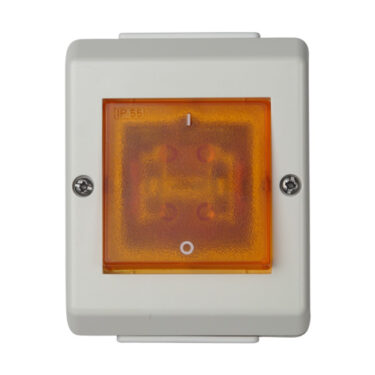 Elko Påvegg Bryter IP55 med Lys S16 2 VP PH