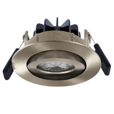 NP Eco LED Downlight WarmDim 8W IP44 Børstet Stål