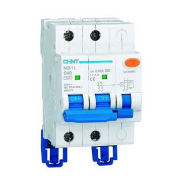 Jordfeilautomat 2 Pol 25A B-KAR 3 MODUL 10kA Cenika