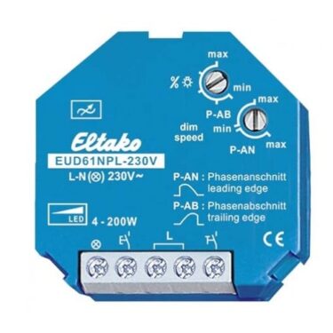 Eltako EUD61NPL-230V Universal Dimmer for LED