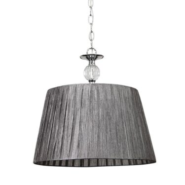 Korsør Takpendel u/Skjerm 230V E27/60W Krom/Acryl