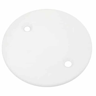 Påvegglokk PBL 38 F/PVB Ø59MM Hvit