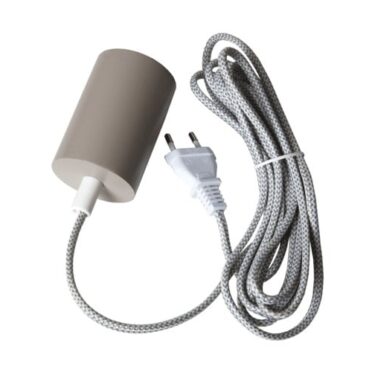 SLIM Oppheng E27 Beige