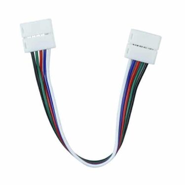 Skjøtekabel LED Strips RGBW 12mm 10 cm dobbel 5-Pin