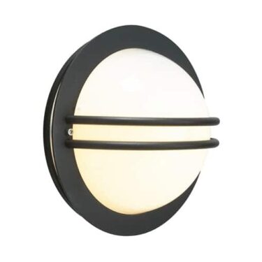 Norlys Bremen Vegglampe 637 Sort Opal Glass