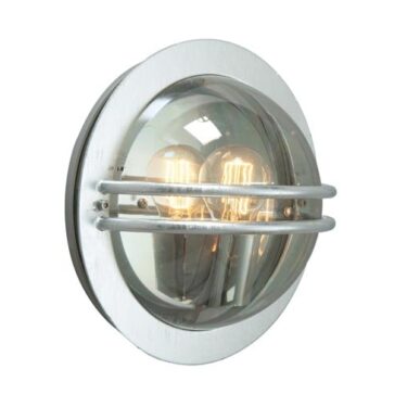 Norlys Bremen 630 Galvanisert Stål Klar Glass