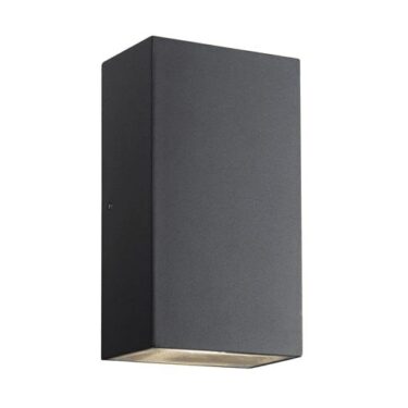 Nordlux Rold Flat Vegglampe Sort