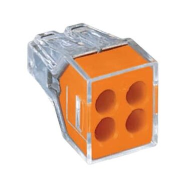 WAGO Koblingsklemme 4-Leder Innstikklemme 773-104 1STK