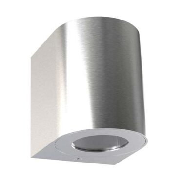 Canto 2 Vegglampe Rustfritt Stål