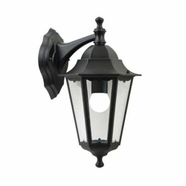 Nordlux Cardiff Ned Vegglampe Sort