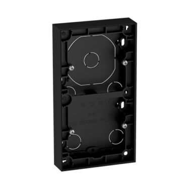 Elko Plus 2-Hull 25mm Påveggskappe Sort