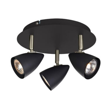 Ciro Taklampe Sort/Stål