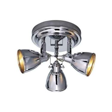 Fjällbacka Taklampe 3L Krom