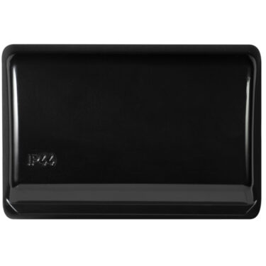 Elko stikkontakt dobbel ip44 påvegg sort