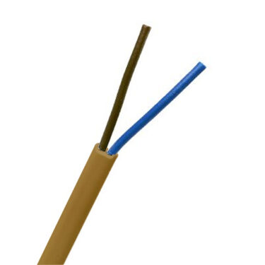 Lampettledning PL 2 X 0.75 bronse meter