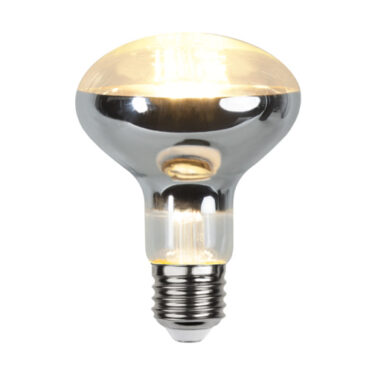 Illumination LED R80 Klar E27 7.5W 2700K 700lm Dimbar