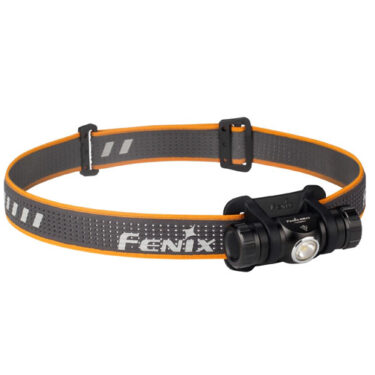 Fenix IP68 Hodelykt HM23 LED Sort