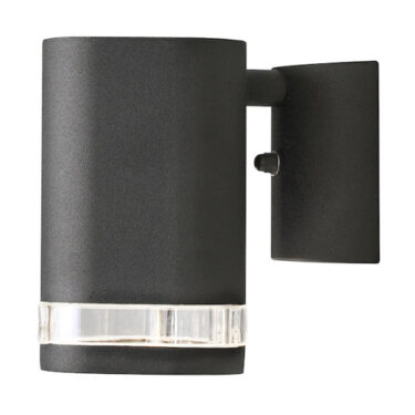 Modena Vegglampe Ned GU10 Sort