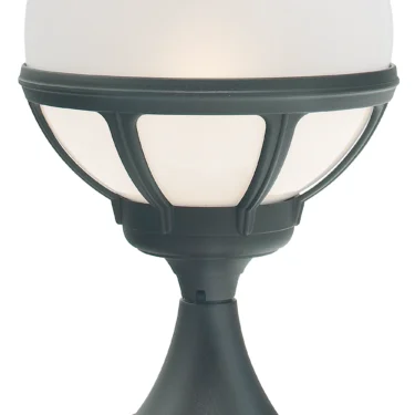 Norlys Bologna 313 Portstolpe Sort Hvitt Glass