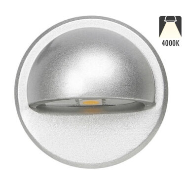 NP Terrassebelysning A2 0.4W Kaldhvit IP65 Grå Dimbar