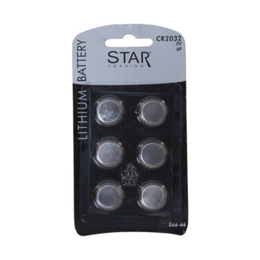 Batteri CR2032 6-pk
