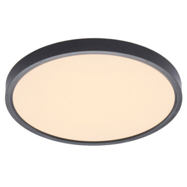 MS Astor Taklampe 24w Ø30cm Sort Dimbar