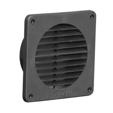 Pax Ytterveggsgitter Sort