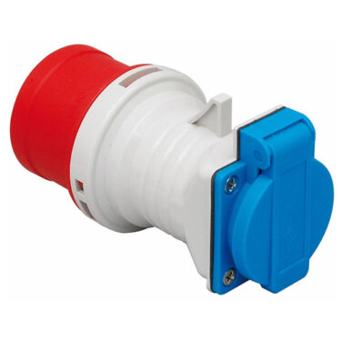 Overgangsadapter CEE FRA 416-6 til Schuko