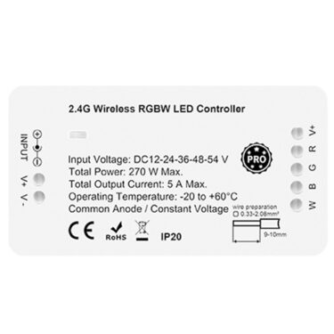 RF 2.4G Zigbee PRO RGBW LED Mottakere