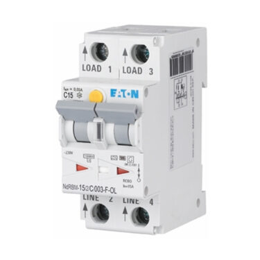 Jordfeilautomat xDigital NdRBM-15/2/C/003-F-OL Eaton