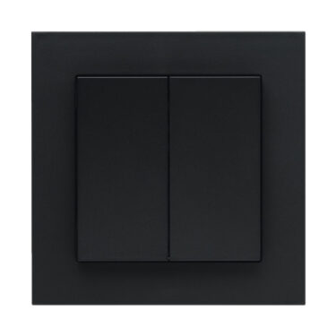 Smart Switch Frontdeksel Sort