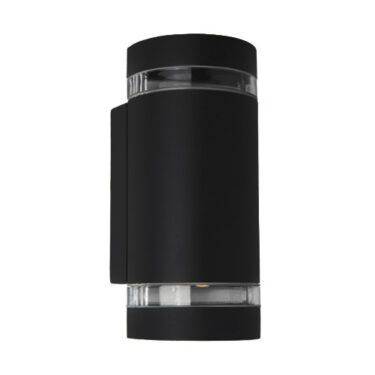 Nordlux Focus Vegg IP44 2XGU10 Sort