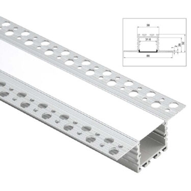 Alexia 32 Led Strip Aluprofil innsparkling 1M