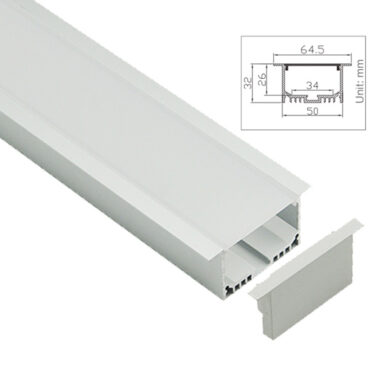 Alex 32 Led Profil Innfelt/utenpåliggende 1M