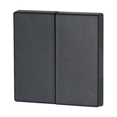 xComfort Dobbel Vippe Matt Sort CWIZ-02/09