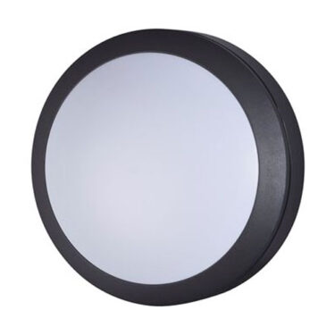 R-Line London Tak/Veggarmatur 15W 3000K Ø2,5 cm Matt Sort IP65