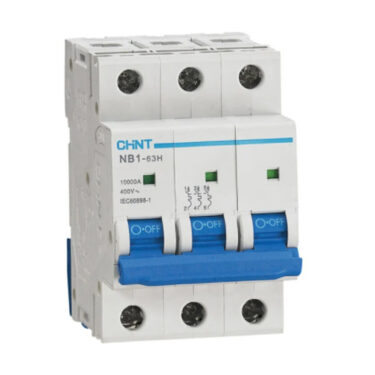 Chint Automatsikring 3P 63A D-Kar 10KA