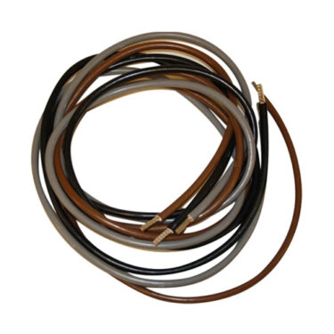 Målersløyfe 3P Enk.isolert 10mm2 1,8m Sort-Brun-Hvit