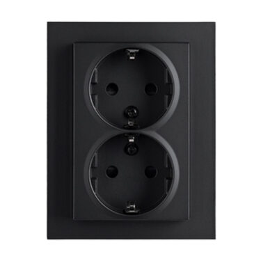 SG Dobbel Rehabstikk Innfelt Med Jord Sort