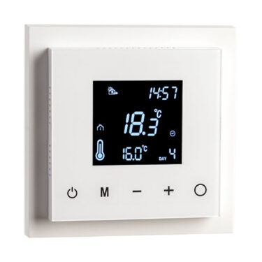 SG Termostat HeatReg 1-Pol Hvit