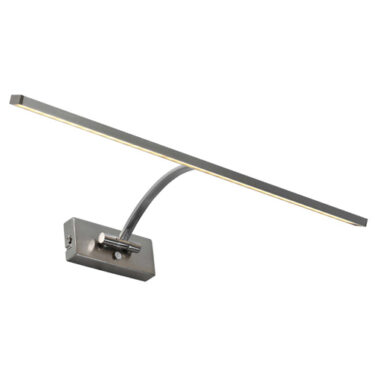 SAWA Maleribelysning LED 5W 400Lm Stepdim 52 cm Matt Nikkel