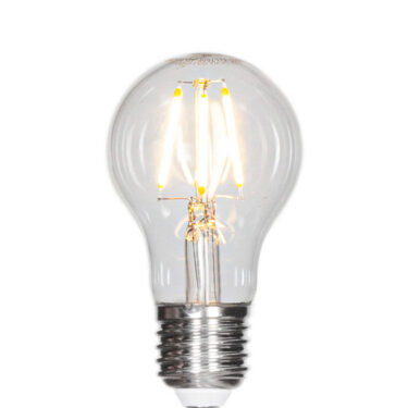 By Rydens E27 Filament lyskilde LED dimbar E27 4W Ø60mm Transparant