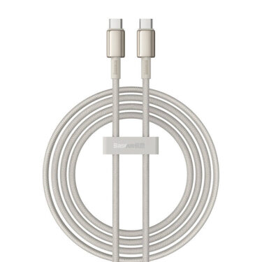 Baseus Kabel USB-C til USB-C Tungsten Gold 100w 2m