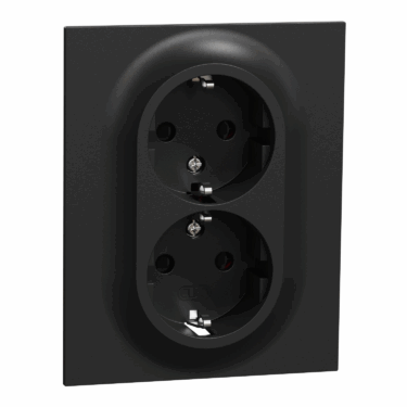 ELKO One Dobbelstikk lav med jord Sort