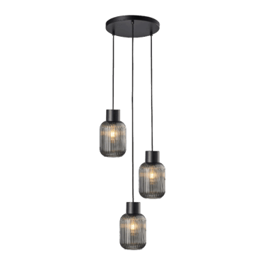 Ina Rondell 3xE27 Smoke