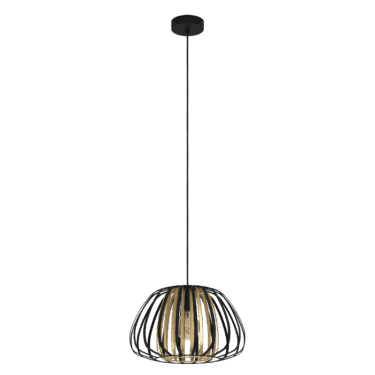 MS Encinitos Pendel Ø37cm Sort/Gull