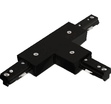 TL Skinne 1fase 0336 T Skjøt Sort