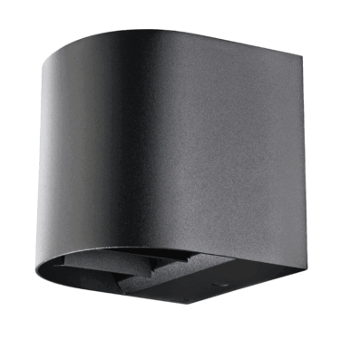 SG Utelampe Artes Rund Sort 8W 2700K